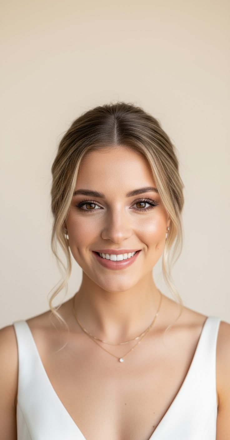 After Messy Hairdo For Wedding